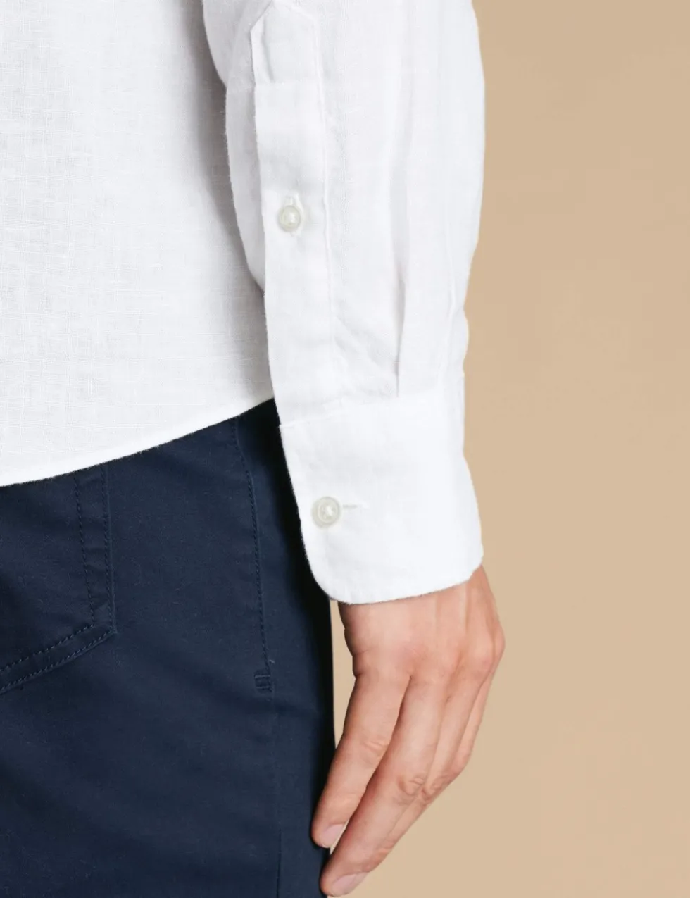 Slim Fit Pure Linen Shirt