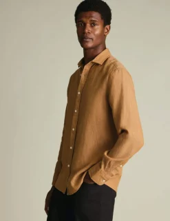 Slim Fit Pure Linen Shirt