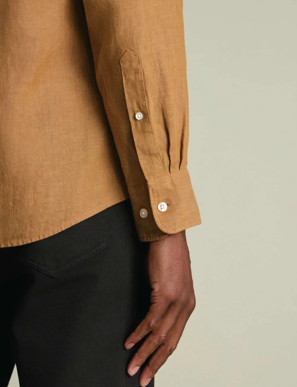 Slim Fit Pure Linen Shirt
