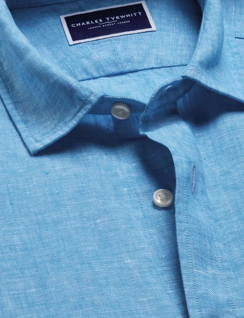 Slim Fit Pure Linen Shirt