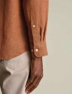 Slim Fit Pure Linen Shirt