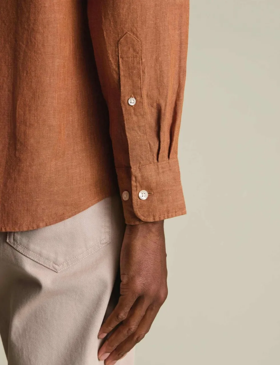 Slim Fit Pure Linen Shirt