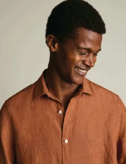 Slim Fit Pure Linen Shirt