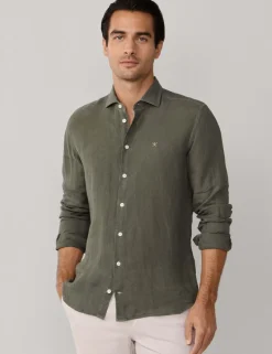 Slim Fit Pure Linen Shirt