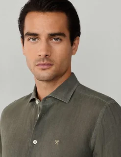 Slim Fit Pure Linen Shirt