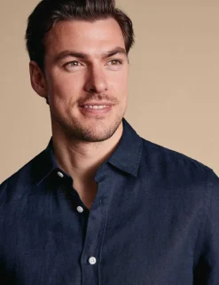 Slim Fit Pure Linen Shirt