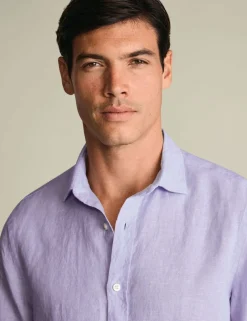 Slim Fit Pure Linen Shirt
