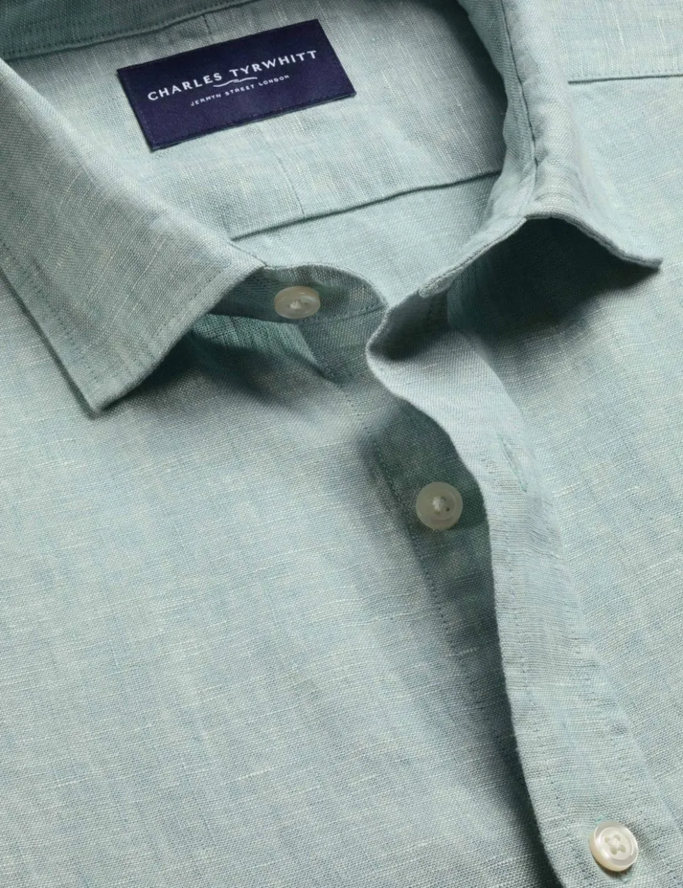 Slim Fit Pure Linen Shirt