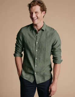 Slim Fit Pure Linen Shirt