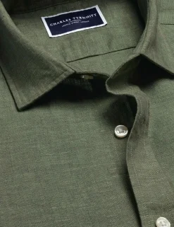 Slim Fit Pure Linen Shirt
