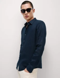 Slim Fit Pure Linen Shirt
