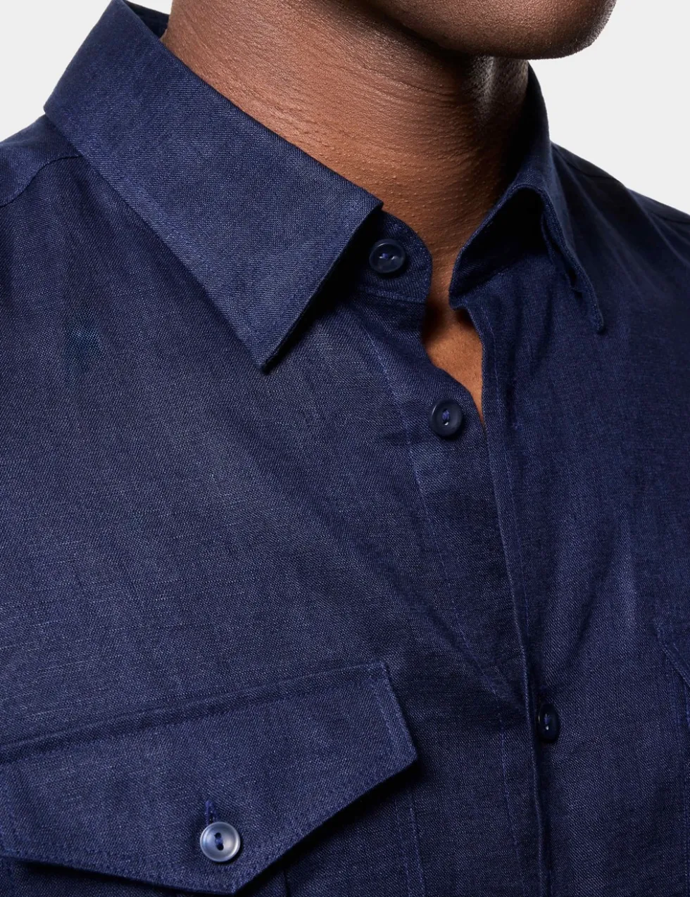 Slim Fit Pure Linen Shirt