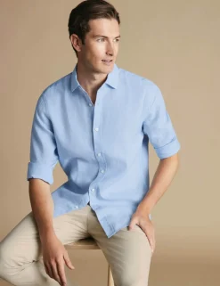 Slim Fit Pure Linen Shirt