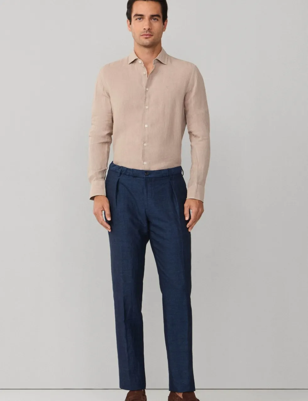 Slim Fit Pure Linen Shirt