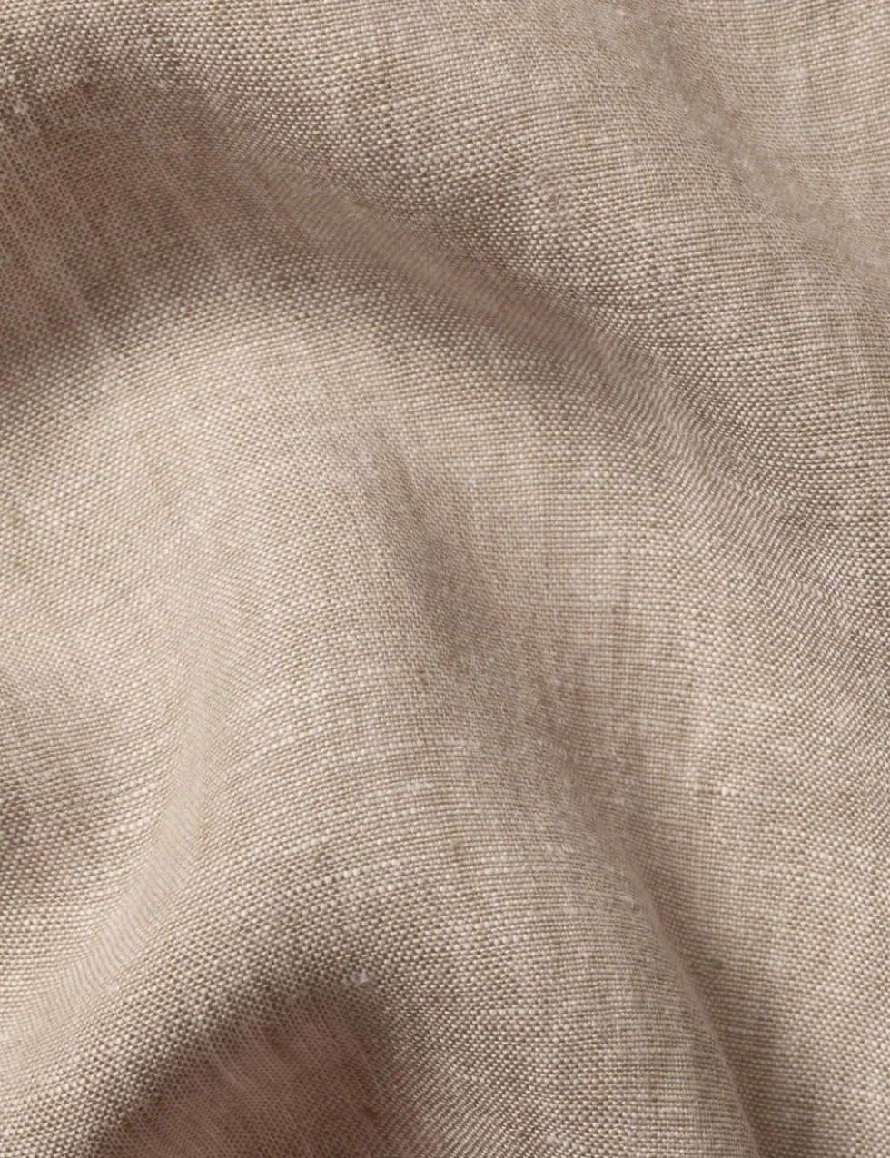 Slim Fit Pure Linen Short Sleeve Shirt