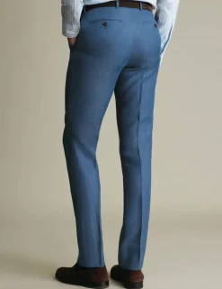 Slim Fit Pure Linen Trousers