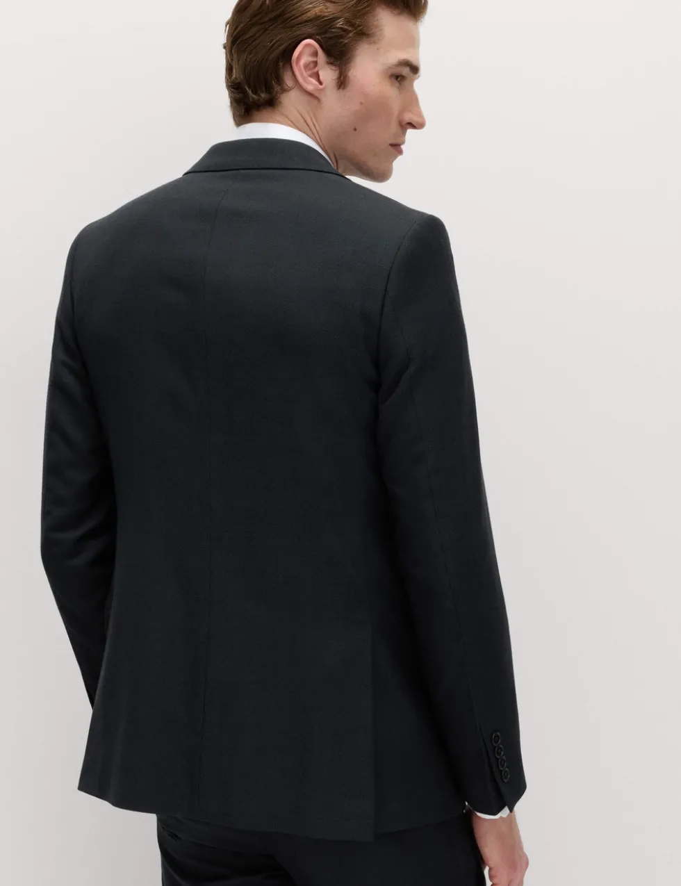 Slim Fit Pure Wool Suit Jacket