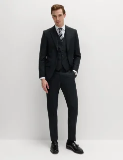 Slim Fit Pure Wool Suit Jacket