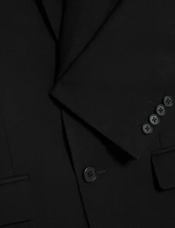 Slim Fit Pure Wool Suit Jacket