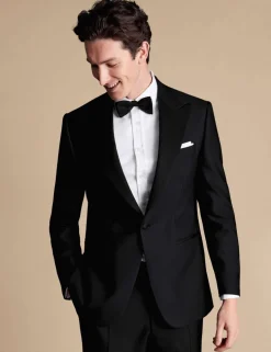 Slim Fit Pure Wool Suit Jacket
