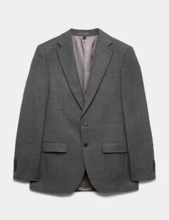 Slim Fit Pure Wool Suit Jacket