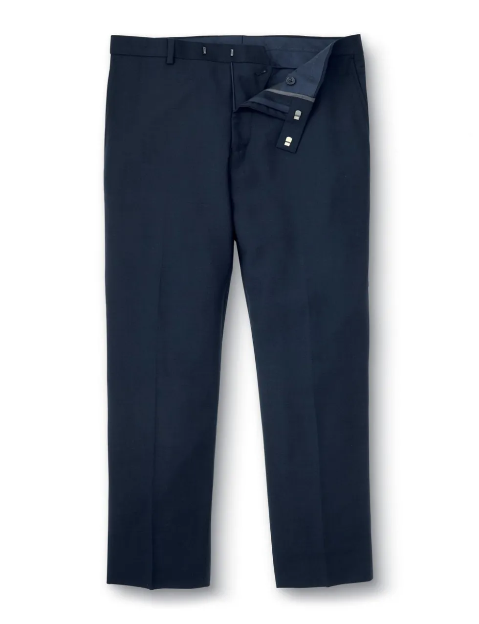 Slim Fit Pure Wool Suit Trousers
