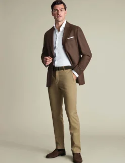 Slim Fit Pure Wool Textured Blazer