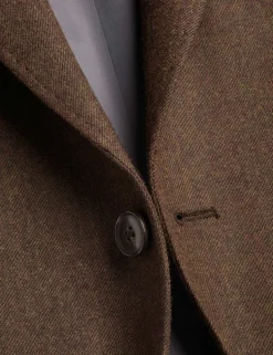 Slim Fit Pure Wool Textured Blazer