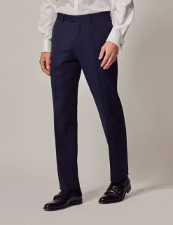 Slim Fit Pure Wool Trousers