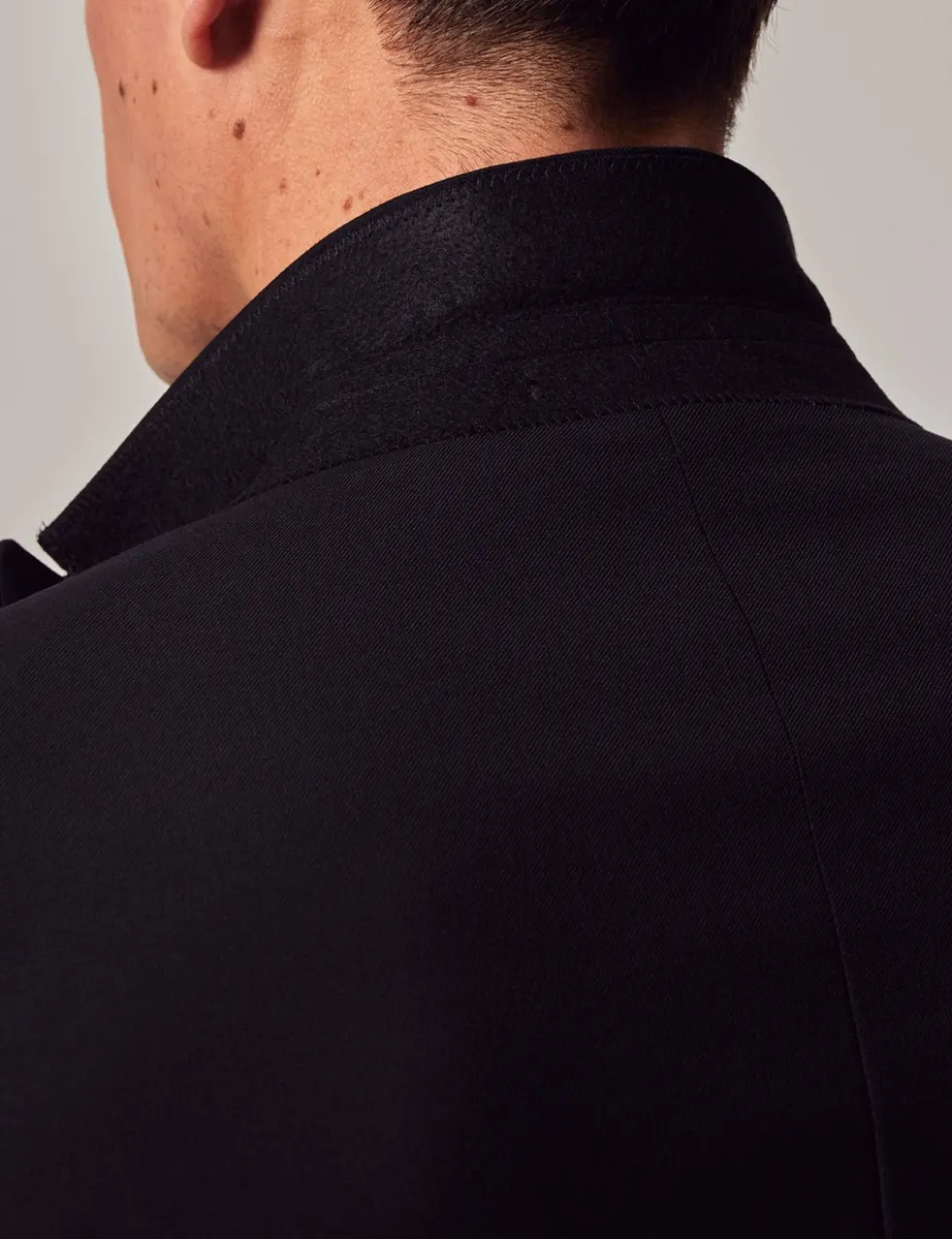 Slim Fit Pure Wool Tuxedo Jacket