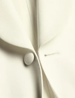Slim Fit Pure Wool Tuxedo Jacket