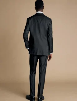 Slim Fit Pure Wool Twill Suit Jacket