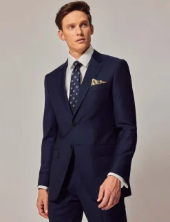 Slim Fit Pure Wool Twill Suit Jacket