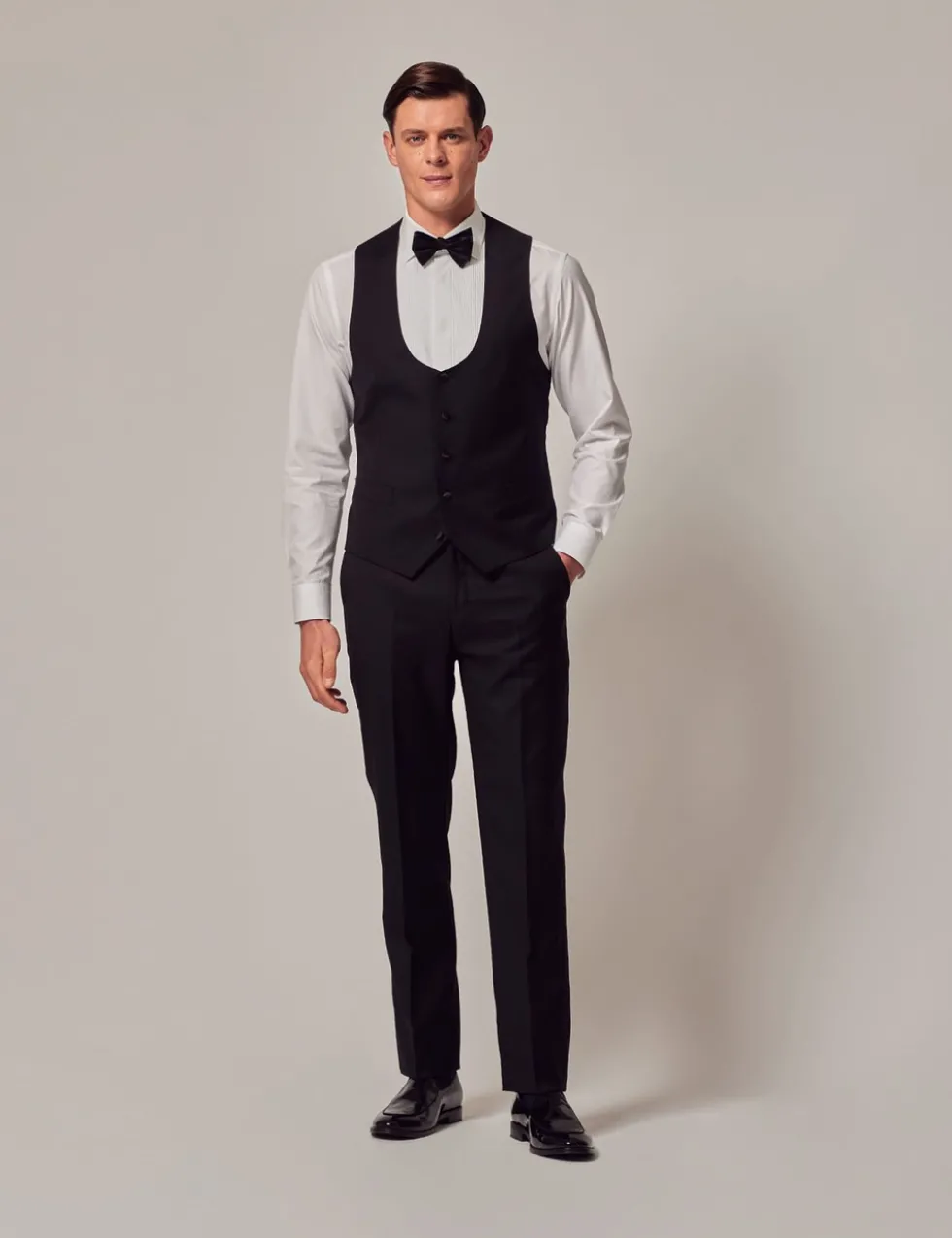 Slim Fit Pure Wool Waistcoat