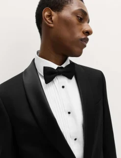 Slim Fit Shawl Collar Stretch Tuxedo Jacket