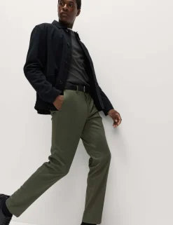 Slim Fit Smart Stretch Trousers