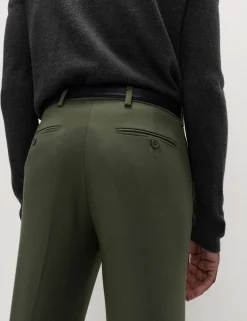 Slim Fit Smart Stretch Trousers