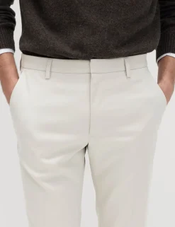 Slim Fit Smart Stretch Trousers