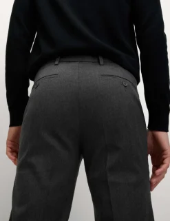 Slim Fit Smart Stretch Trousers