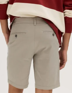 Slim Fit Stretch Chino Shorts