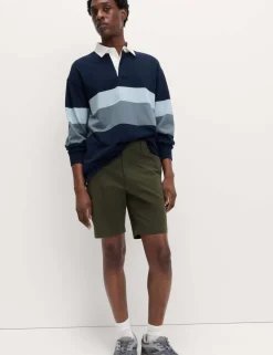 Slim Fit Stretch Chino Shorts