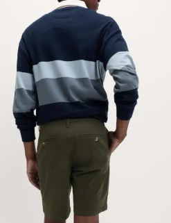 Slim Fit Stretch Chino Shorts
