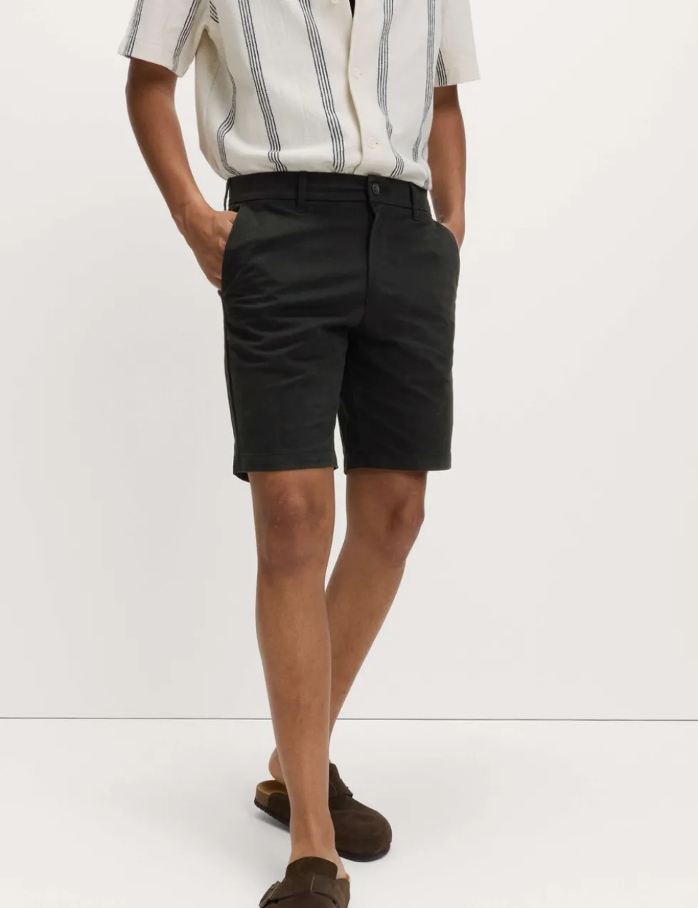 Slim Fit Stretch Chino Shorts