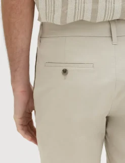 Slim Fit Stretch Chino Shorts