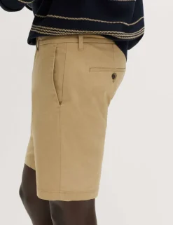 Slim Fit Stretch Chino Shorts