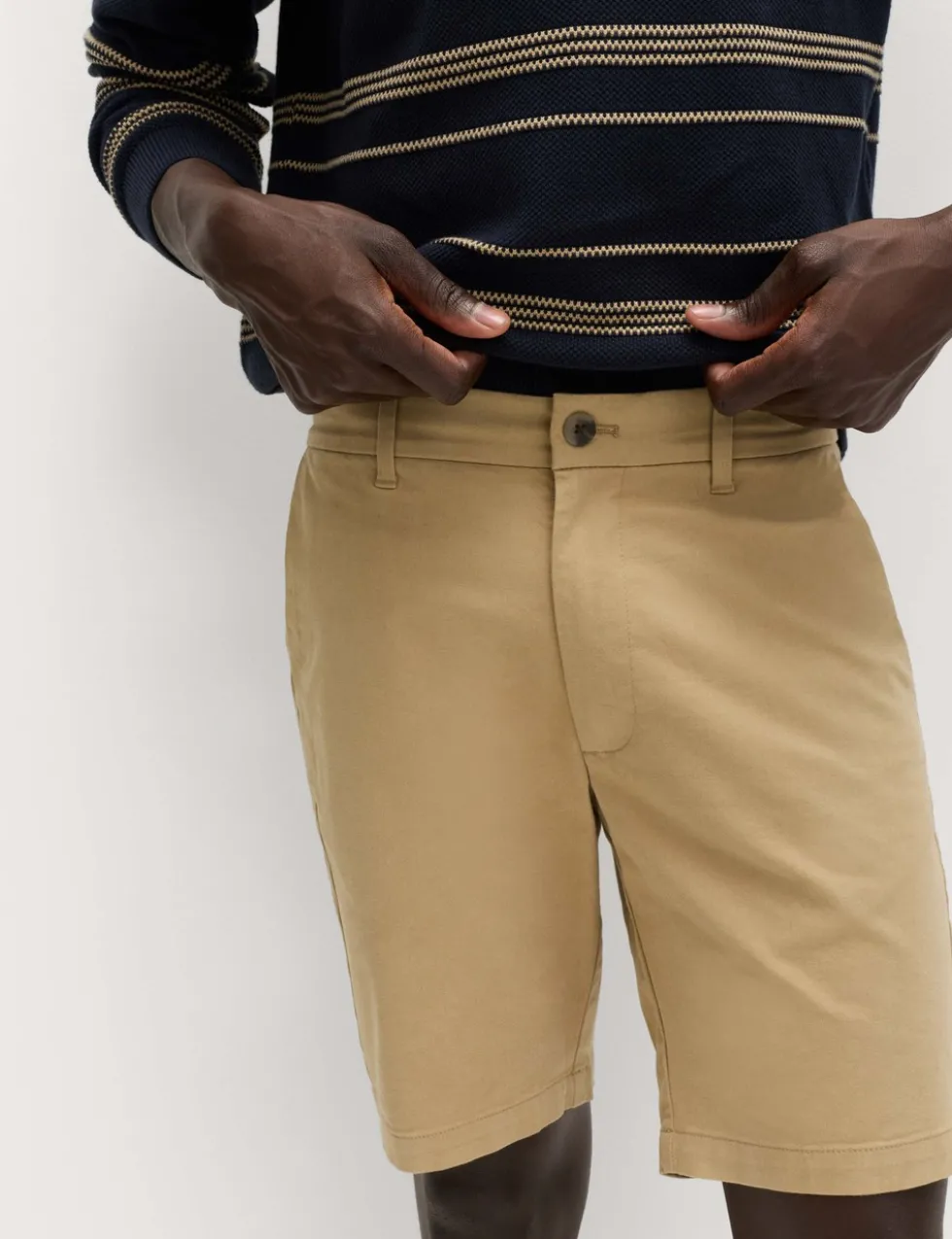 Slim Fit Stretch Chino Shorts