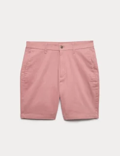 Slim Fit Stretch Chino Shorts