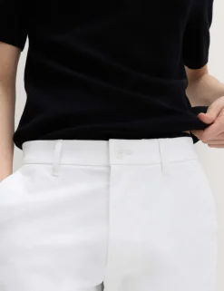 Slim Fit Stretch Chino Shorts