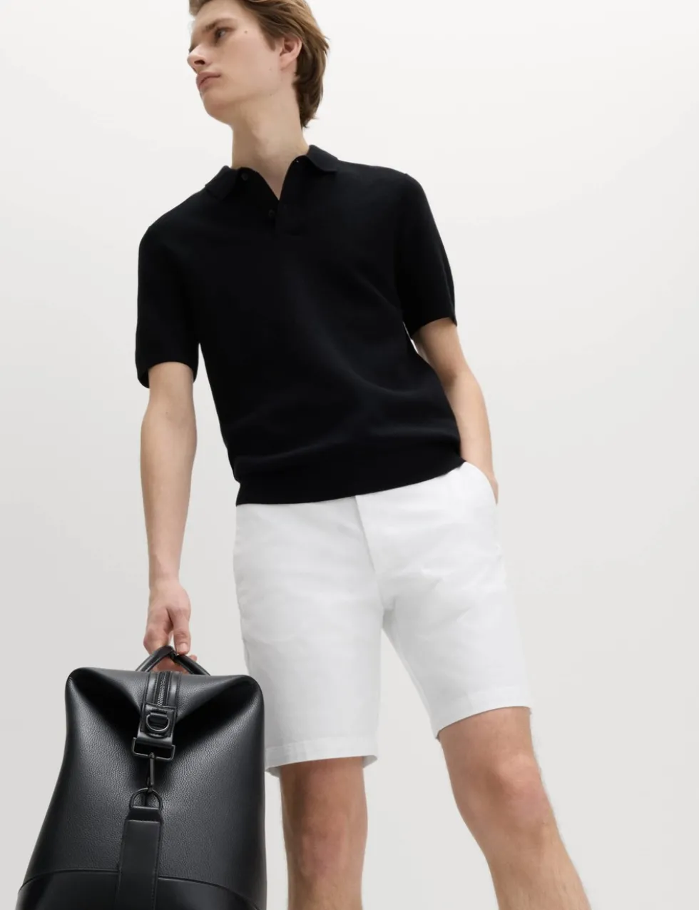 Slim Fit Stretch Chino Shorts