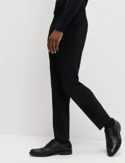 Slim Fit Stretch Tuxedo Trousers